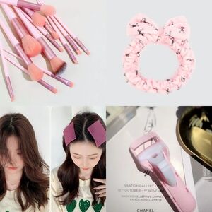 💮3/$30💮 18 pcs Pink Makeup Brush Set